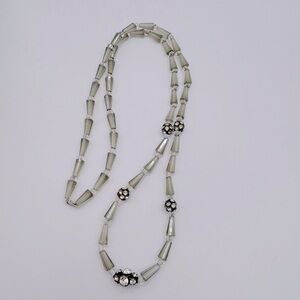 VINTAGE Crystal Beaded Necklace